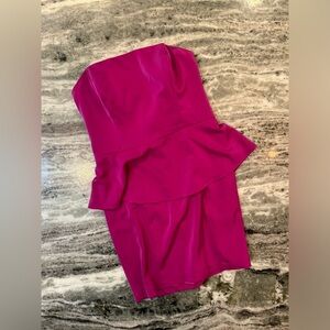 Guess Strapless Peplum Cocktail Dress 
Women’s Size 8